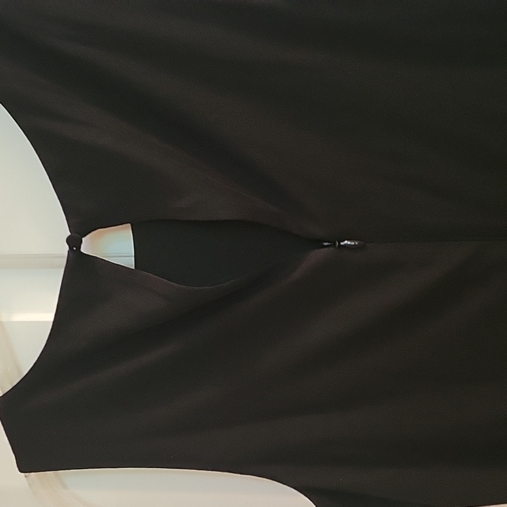 Loft Black Sleeveless Dress Small - Picture 8 of 9